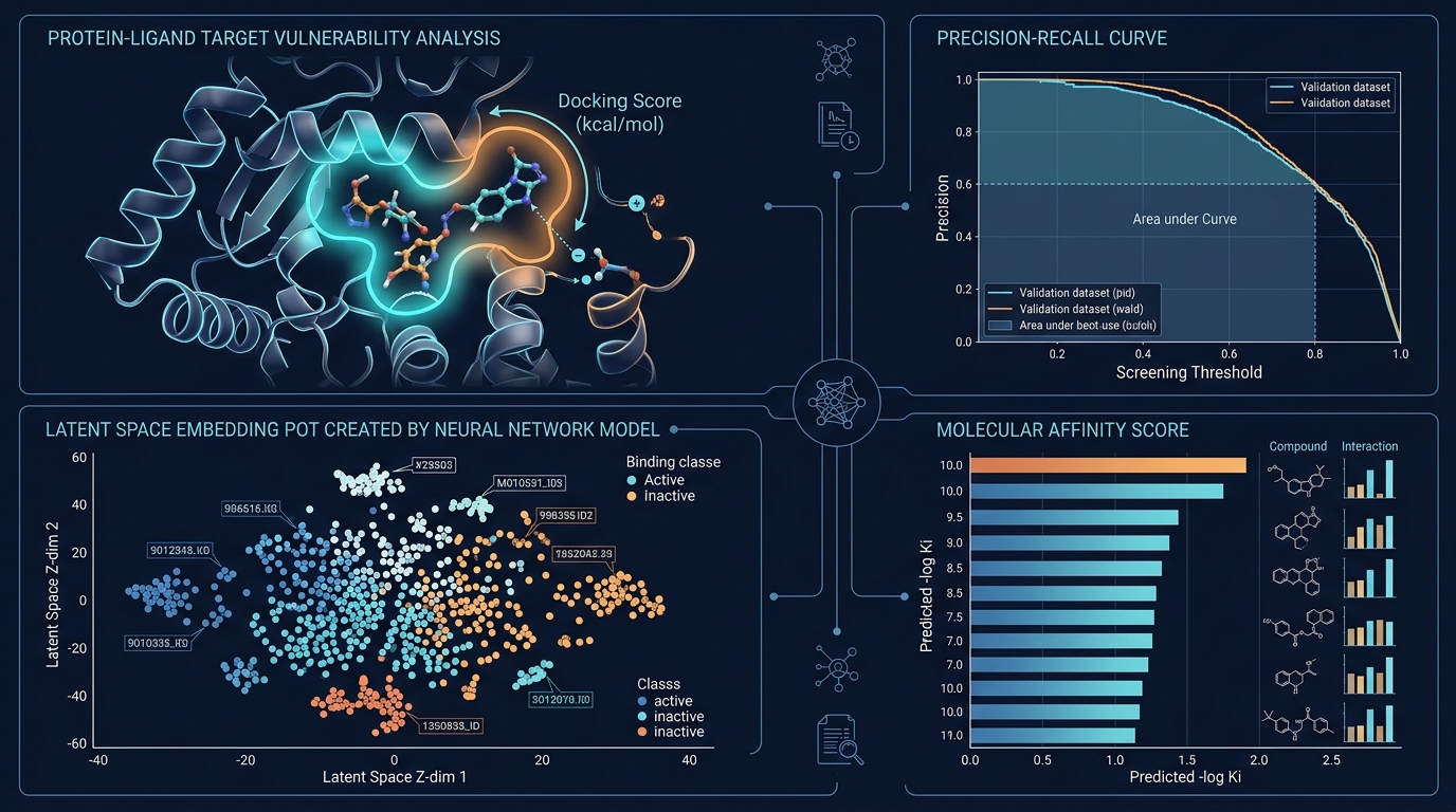 Machine Learning Drug Target Screening & Precision Recall